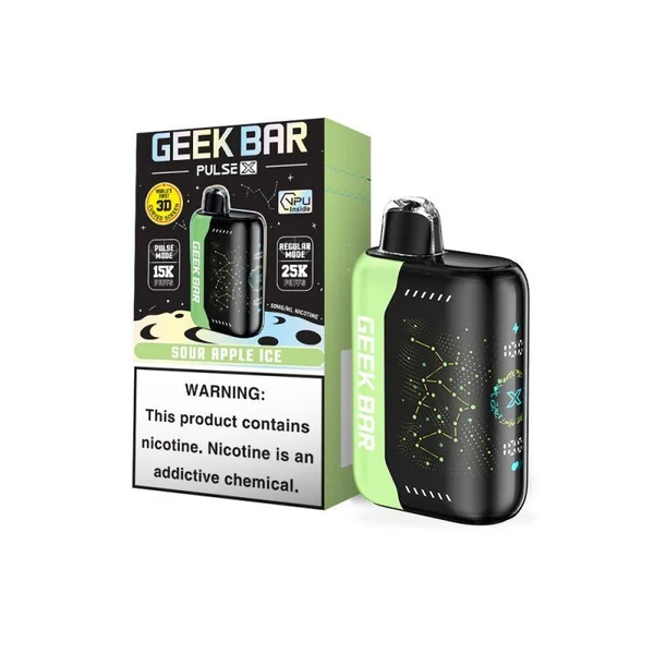 Geek Bar Pulse X 25k Disposable Sour Apple Ice