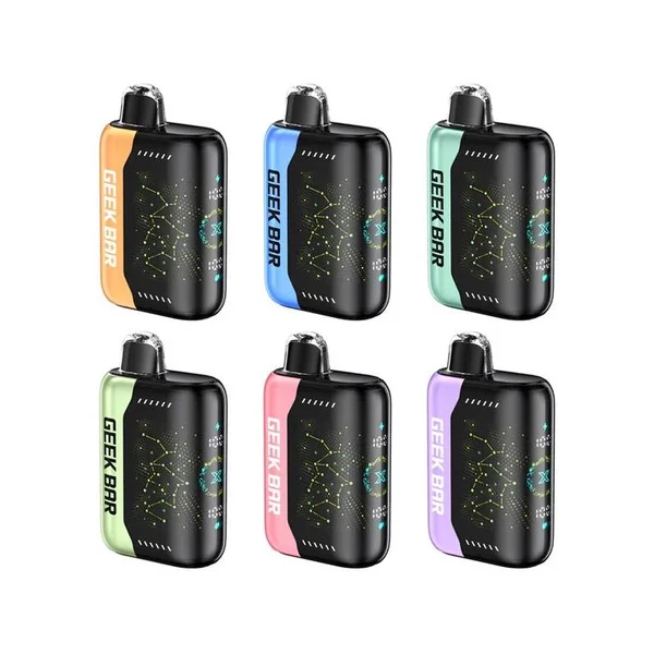 Geek Bar Pulse X 25K Raspberry Peach Lime — 25,000 Puffs Disposable Vape