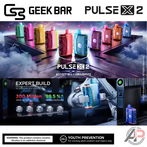 Geek Bar Pulse X 2 50,000 Puffs Disposable Vape Device - Image 2