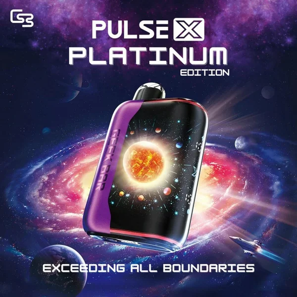 Geek Bar Pulse X Platinum Edition 25k Puff Disposable Vape - Image 2