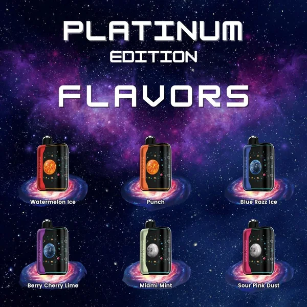 Geek Bar Pulse X Platinum Edition 25k Puff Disposable Vape - Image 3