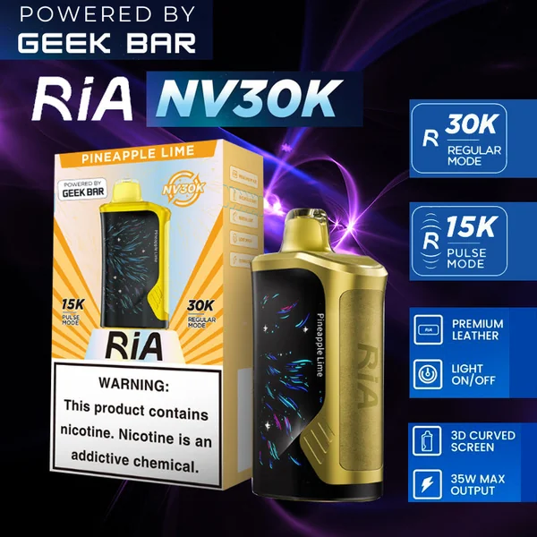 GEEK BAR RIA NV30K Disposable 5% Wholesale - Image 9
