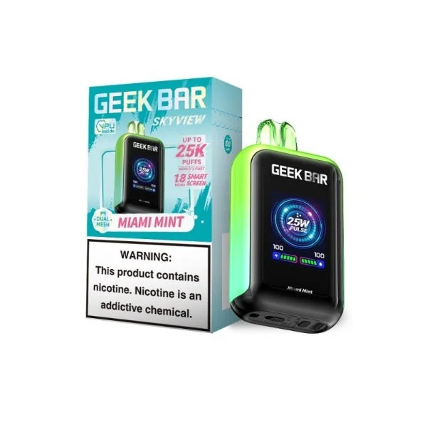 Geek Bar Skyview 25,000 Puffs Disposable Vape 16mL - Image 12