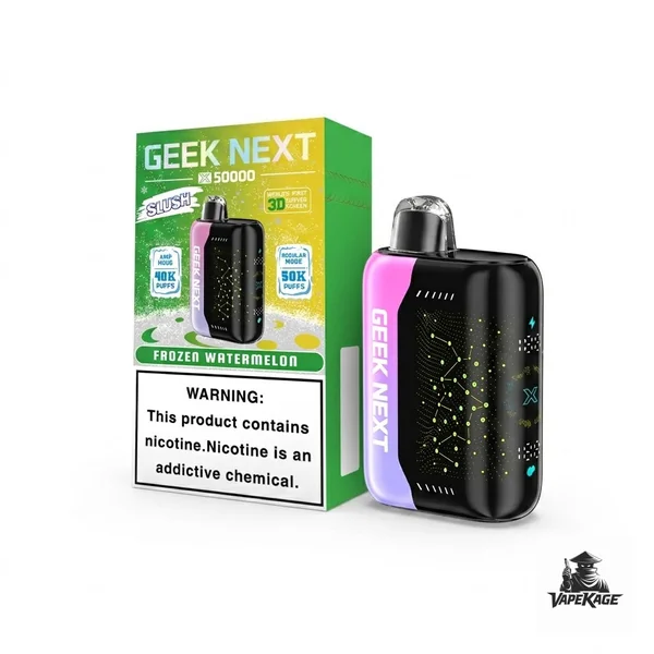 Geek Next X50000 Disposable Vape | 50,000 Puffs 5% Nic Smart Display - Image 14