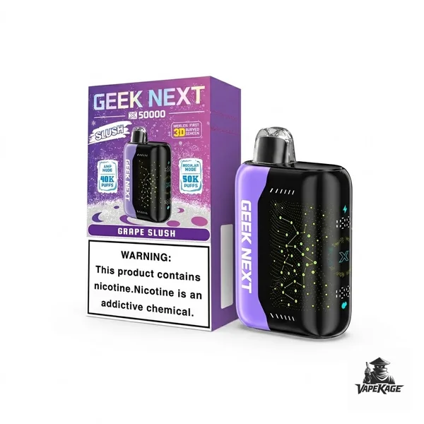 Geek Next X50000 Disposable Vape | 50,000 Puffs 5% Nic Smart Display - Image 15
