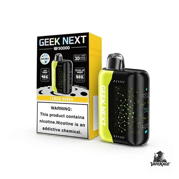 Geek Next X50000 Disposable Vape | 50,000 Puffs 5% Nic Smart Display - Image 16