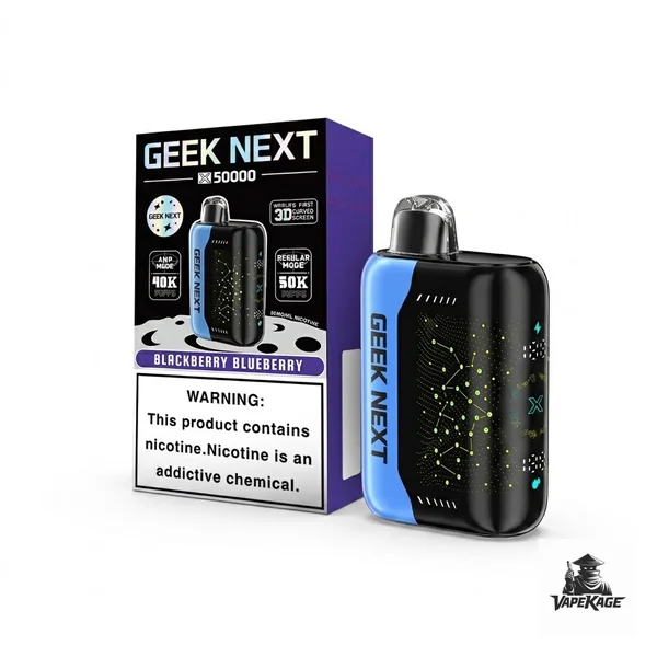 Geek Next X50000 Disposable Vape | 50,000 Puffs 5% Nic Smart Display - Image 3