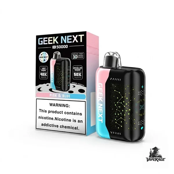 Geek Next X50000 Disposable Vape | 50,000 Puffs 5% Nic Smart Display - Image 21