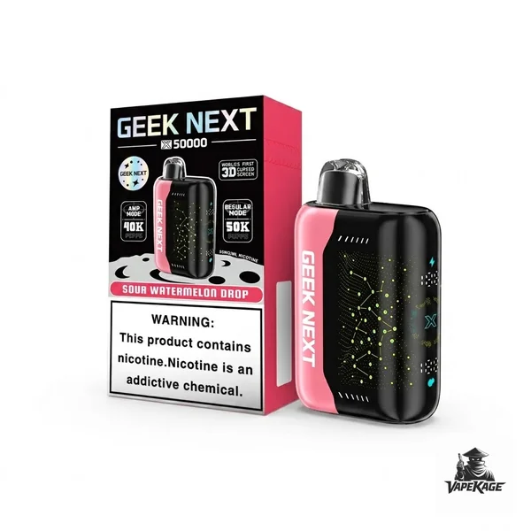 Geek Next X50000 Disposable Vape | 50,000 Puffs 5% Nic Smart Display - Image 33