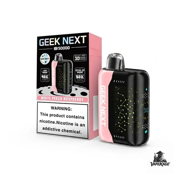 Geek Next X50000 Disposable Vape | 50,000 Puffs 5% Nic Smart Display - Image 39