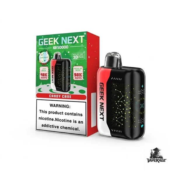 Geek Next X50000 Disposable Vape | 50,000 Puffs 5% Nic Smart Display - Image 8