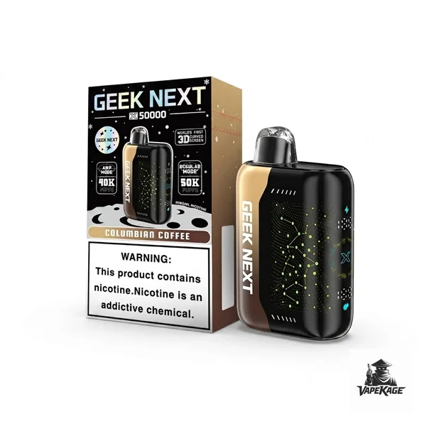 Geek Next X50000 Disposable Vape | 50,000 Puffs 5% Nic Smart Display - Image 9