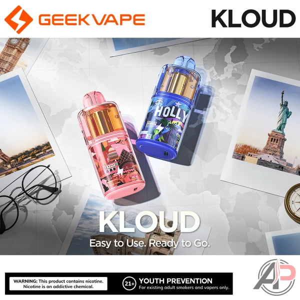 Geek Vape Kloud 35k Refillable Disposable 10mL Starter Kit - Image 2