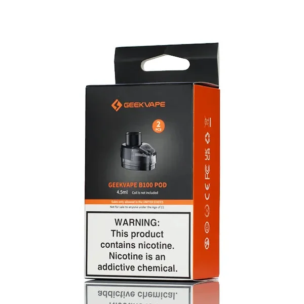 GeekVape Aegis Boost Pro 2 B100 Replacement Pod 2 Pack