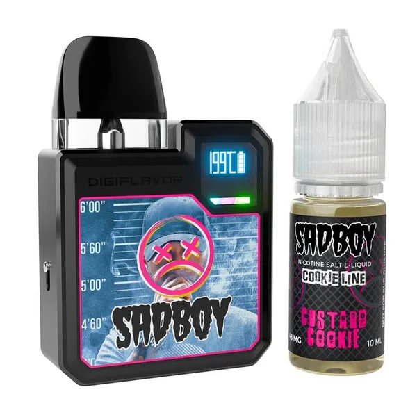 Geekvape Digi-Q Pod Kit + Daddy's Vapor Salts E-Liquid 10mL - Image 3