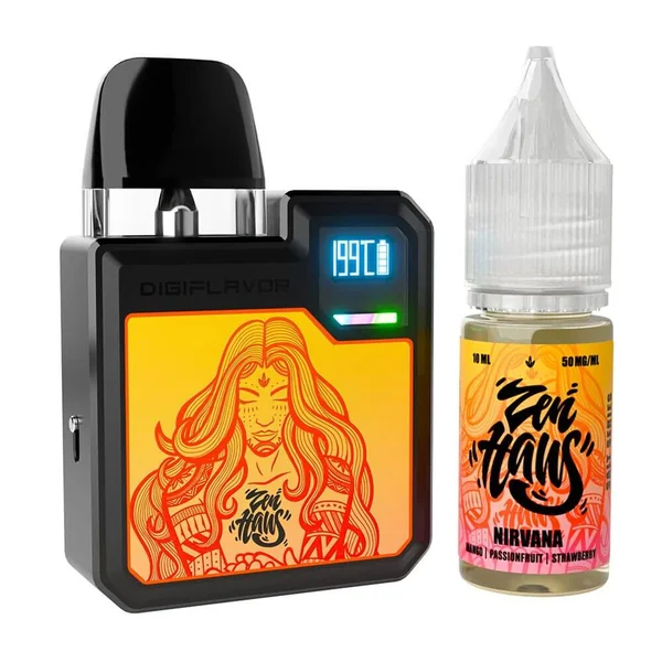 Geekvape Digi-Q Pod Kit + Daddy's Vapor Salts E-Liquid 10mL - Image 6