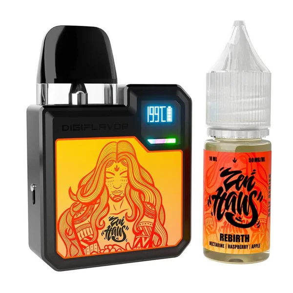 Geekvape Digi-Q Pod Kit + Daddy's Vapor Salts E-Liquid 10mL - Image 7