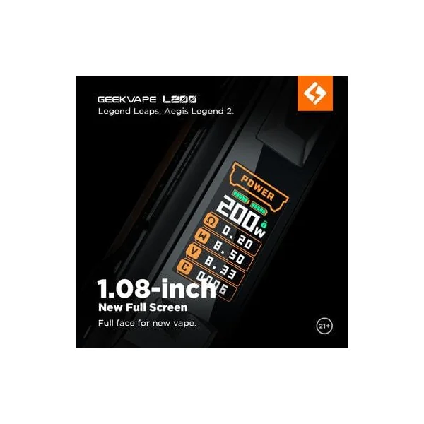 GeekVape L200 Aegis Legend 2 200W Kit - Image 7