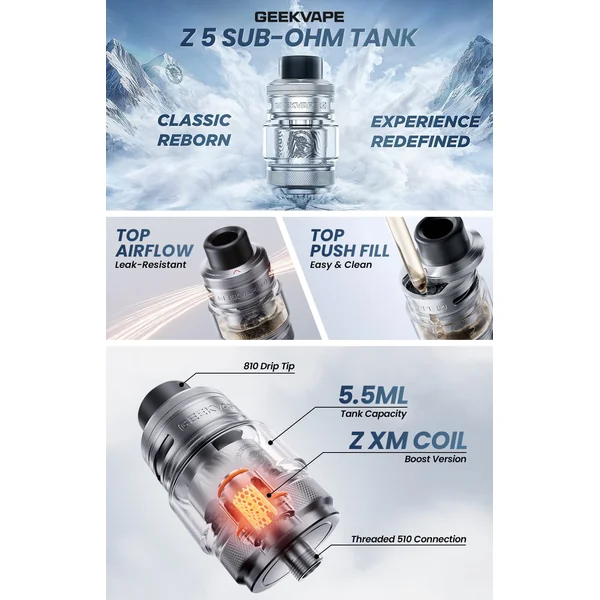 GeekVape Z 5 Sub-Ohm Tank - Image 6