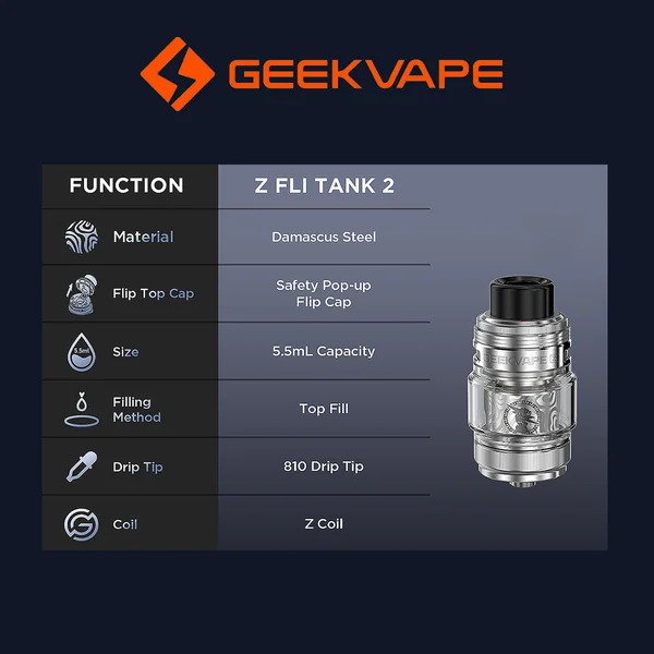 Geekvape Z FLI Tank 2 - Image 2