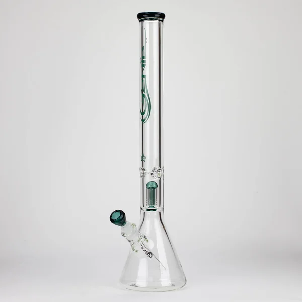 GENIE | 24" 9mm SINGLE PERCOLATOR GLASS WATER BONG - Image 7