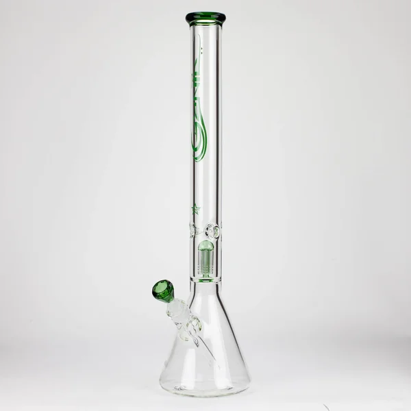GENIE | 24" 9mm SINGLE PERCOLATOR GLASS WATER BONG - Image 8