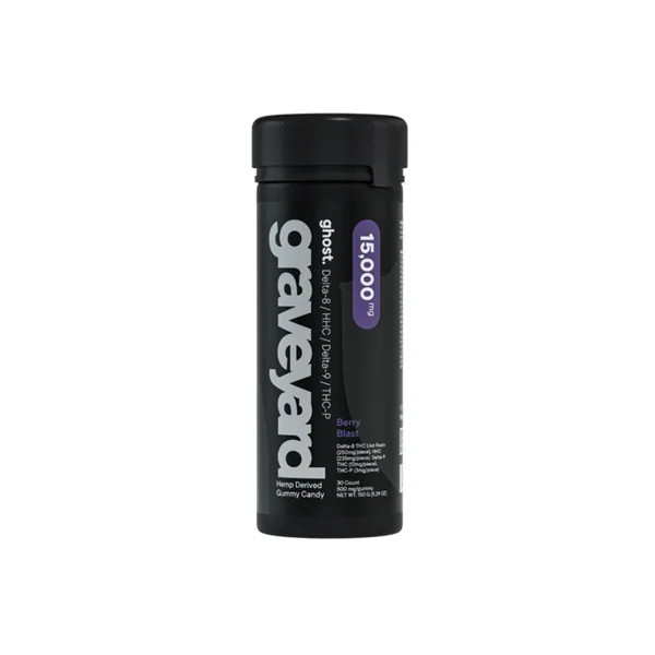 Ghost. Berry Blast Graveyard Gummies 15,000MG Delta 8|HHC|Delta 9|THC-P $17.99