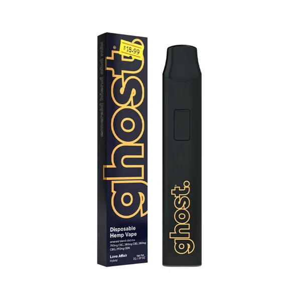 Ghost Emerald Blend CBD Mix Disposable – 2 Grams - Image 3
