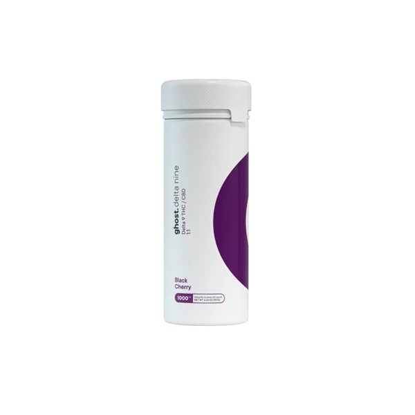 Ghost. Gummies Delta Nine 1000mg - Black Cherry $12.20