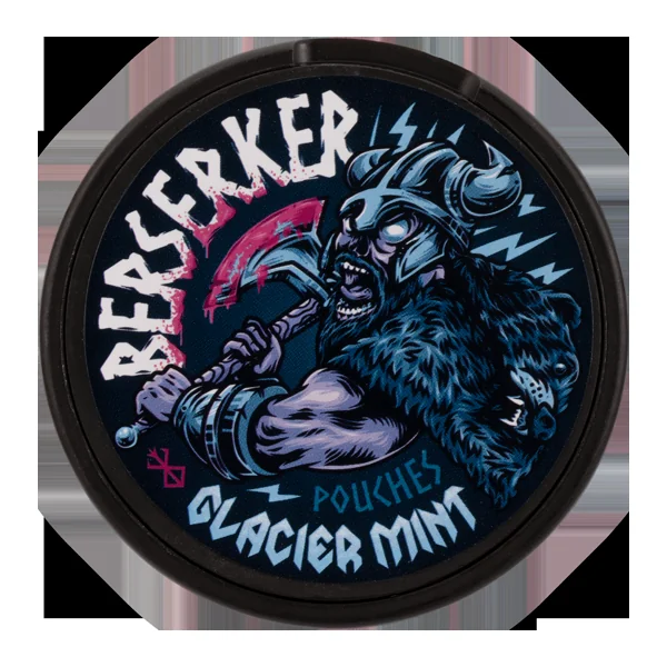 Glacier Mint BERSERKER Caffeine Pouch