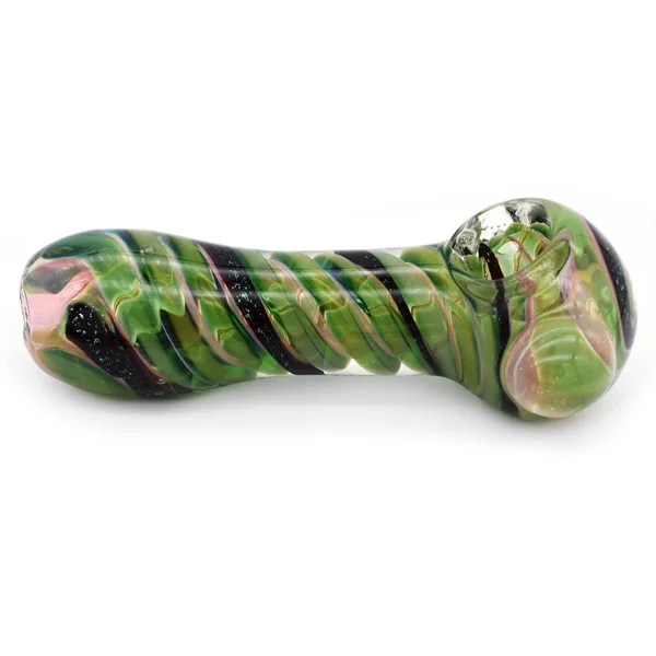 Glass Spoon Pipe - Galaxy Swirl - Image 3