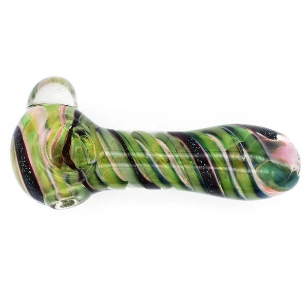 Glass Spoon Pipe - Galaxy Swirl - Image 4