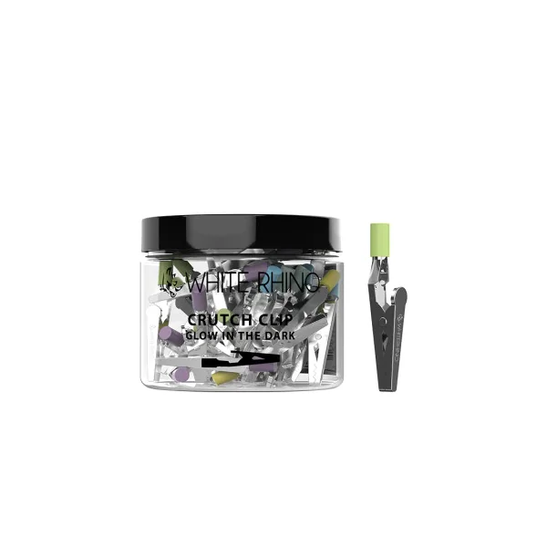 Glow In The Dark Crutch Clip - 50 Count Jar