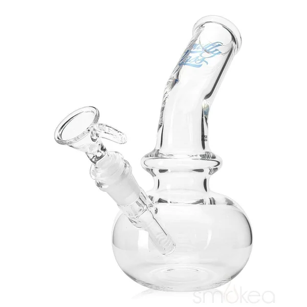 Glowfly Glass 10" Bent Neck Bong