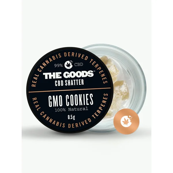 GMO COOKIES CBD ISOLATE SHATTER - CANNABIS TERPS - Image 2