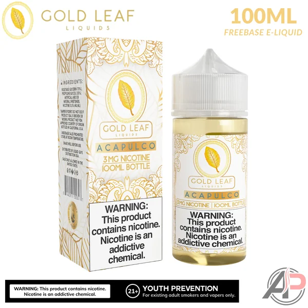 Gold Leaf Acapulco E-Liquid 100mL