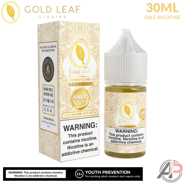 Gold Leaf Acapulco Salt Nicotine 30mL