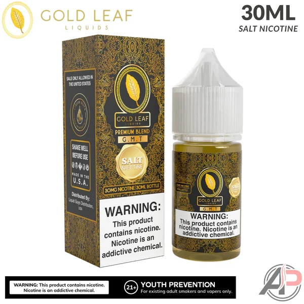 Gold Leaf G.M.T Salt Nicotine 30mL