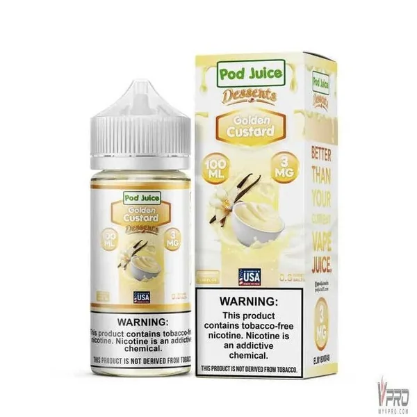 Golden Custard - POD Juice 100mL