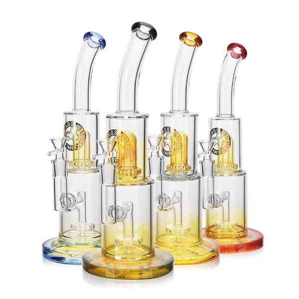 Golden Fortress Glass Piece 11.5"