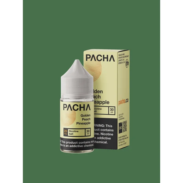 Golden Peach Pineapple SALT - Pachamama - 30mL
