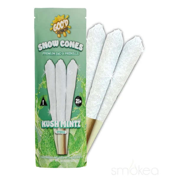Goo'd THCA Snow Cones Pre-Rolls - Kush Mintz
