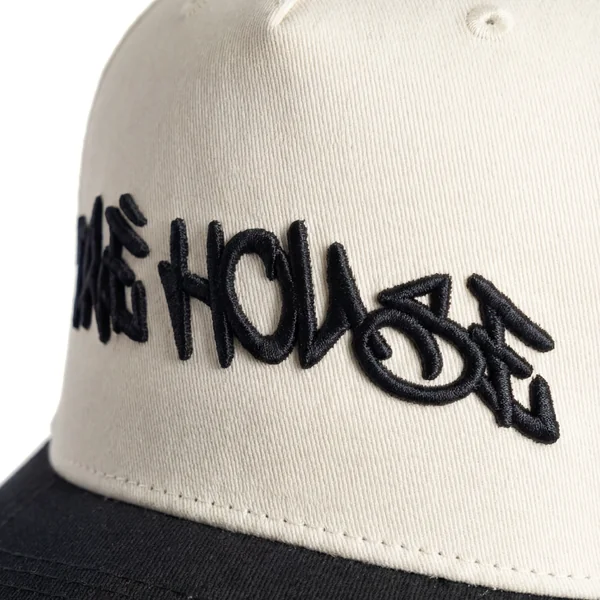 Graffiti Logo Hat - Cream - Image 2