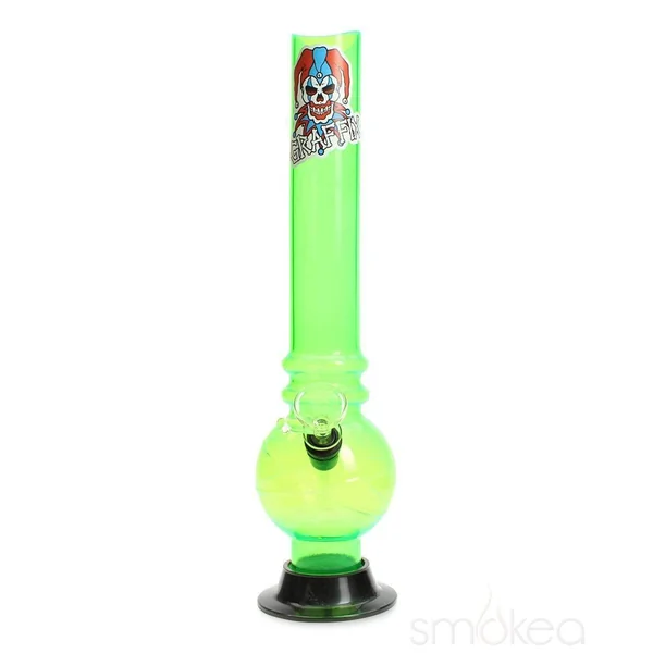 Graffix 12" Bubble Skinny Acrylic Bong - Image 5