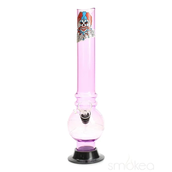 Graffix 12" Bubble Skinny Acrylic Bong - Image 7
