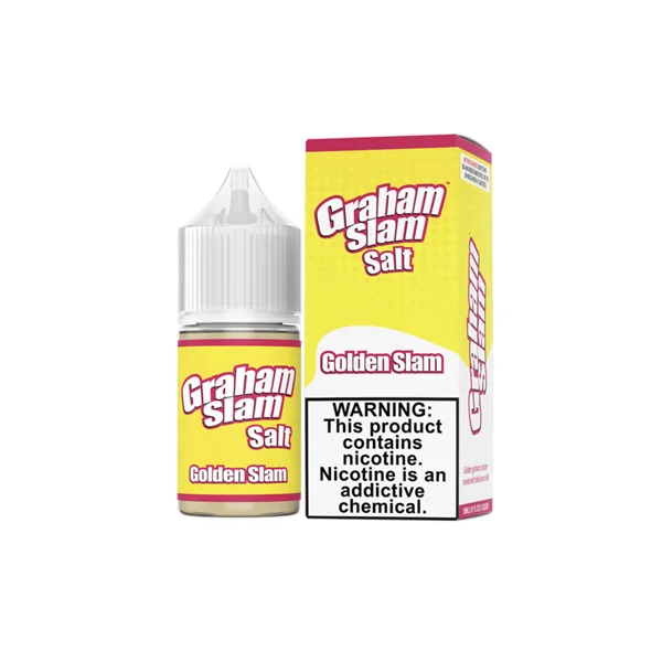 Graham Slam Golden Slam Salt 30ml The Mamasan E-Juice