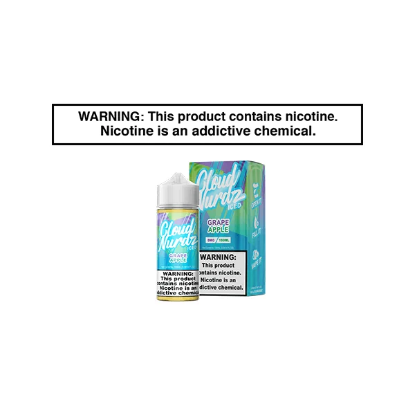 GRAPE APPLE ICED BY CLOUD NURDZ 100ML