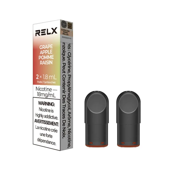 Grape Apple RELX Pod | Cool Menthol - 2 Pack | VapeLoft