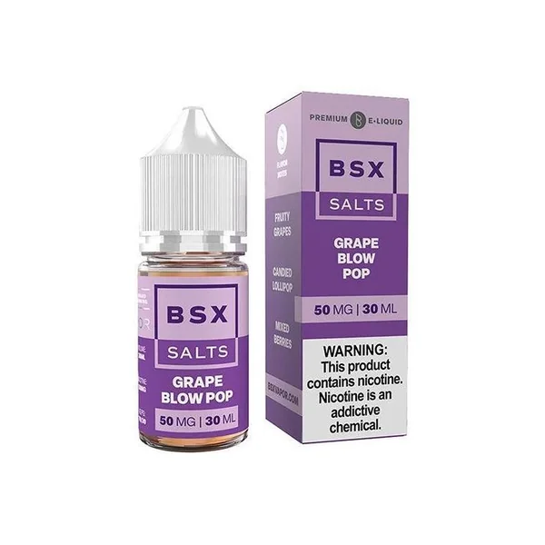 Grape Blow Pop - BSX Series Glas Salt 30mL