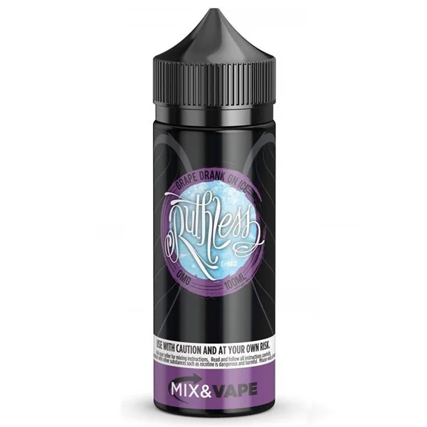 Grape Drank On Ice E Liquid 100ml by Ruthless Vapor